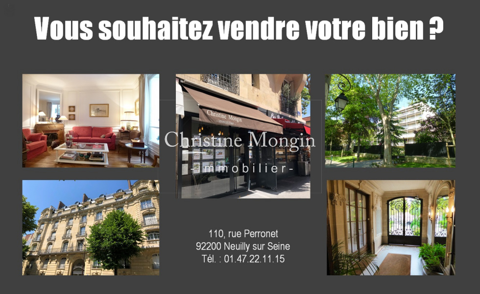agence immobiliere 110 rue perronet neuilly