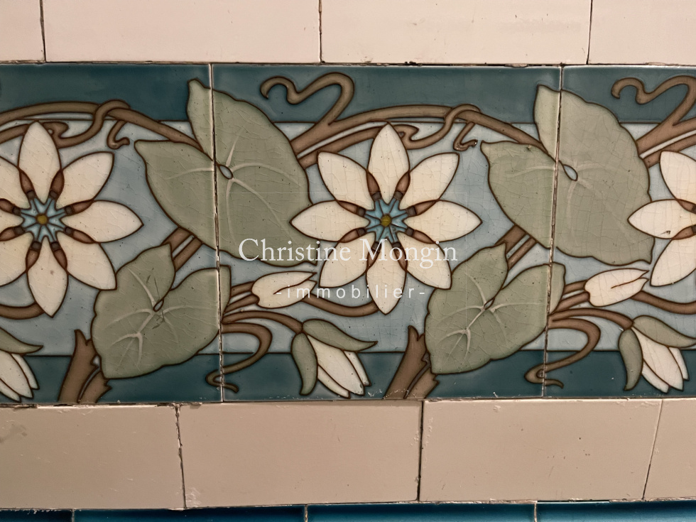 Décor Art Nouveau rue Diaz Boulogne