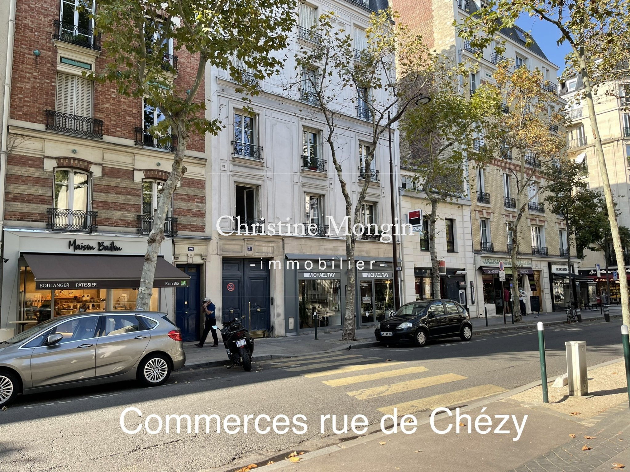 Commerces rue de Chézy Neuilly