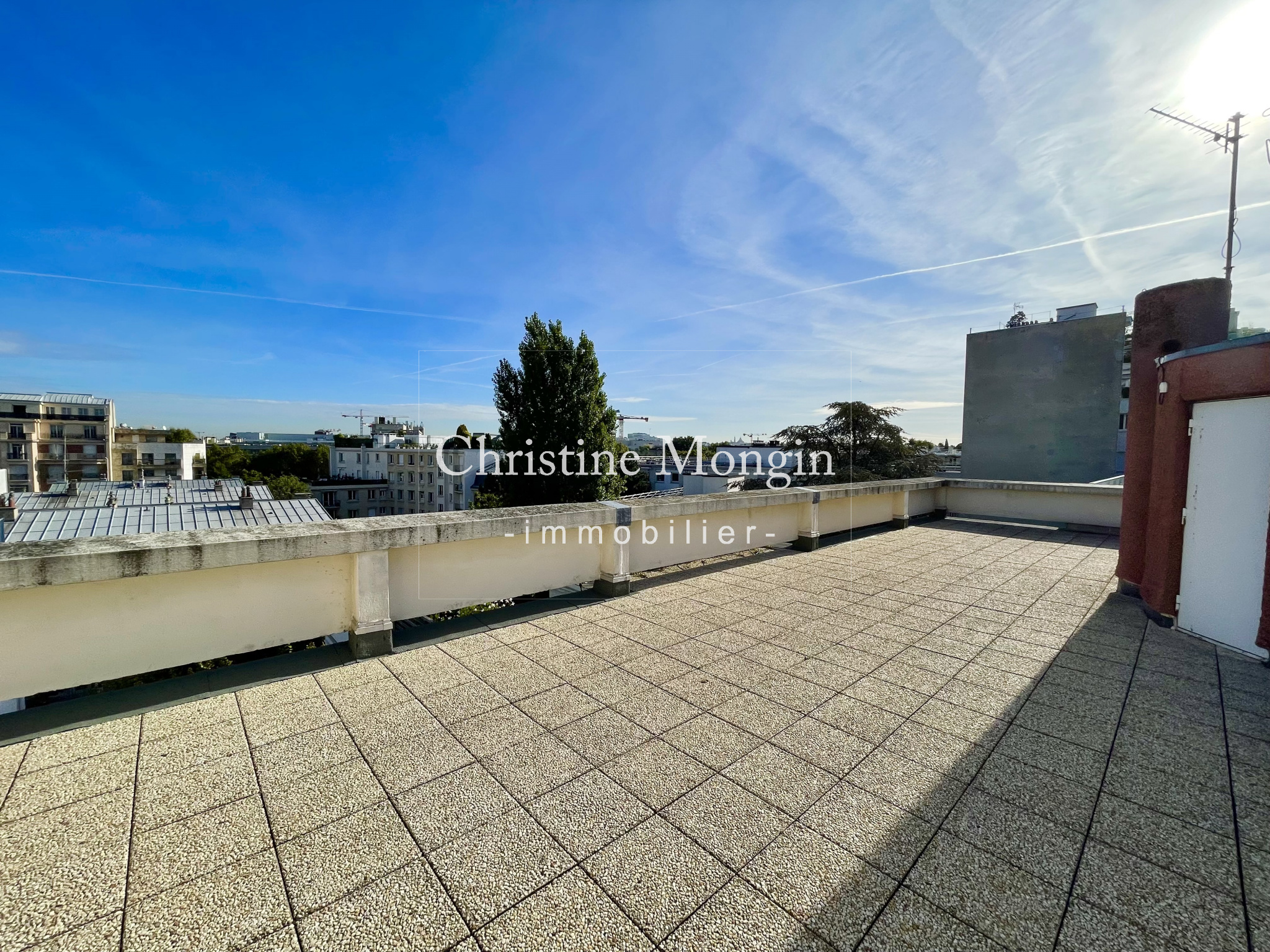 terrasse avec vue 360° sur Neuilly et alentours